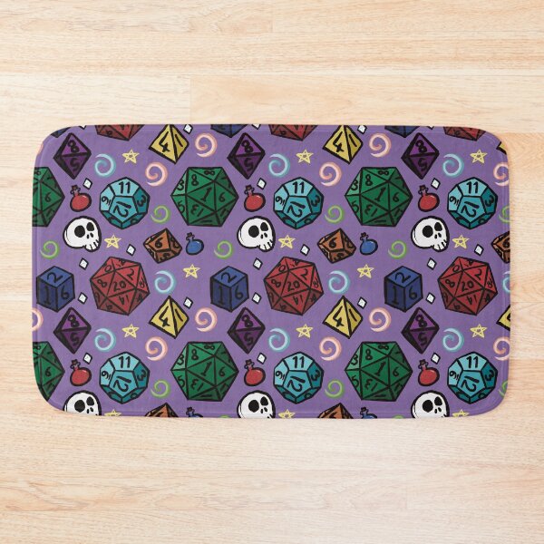 Item preview, Roll them dice! Purple versiom designed and sold by Fatdragon folklore .