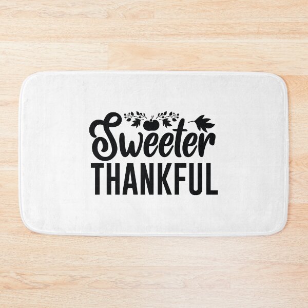 Item preview, Sweeter Thankful - Cute Autumn Thanksgiving Holiday Turkey Feast Gift designed and sold by FuzionRaptor.