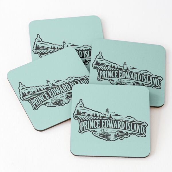 Item preview, Prince Edward Island Canada Coastal Canadian Lighthouse Heritage Silhouette designed and sold by meganohm.