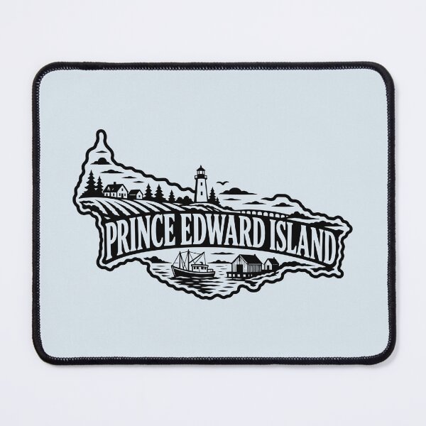 Item preview, Prince Edward Island Canada Coastal Canadian Lighthouse Heritage Silhouette designed and sold by meganohm.
