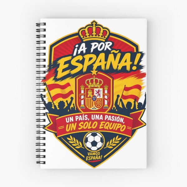 Item preview, Spain Football Fans Emblem — Red & Yellow Vector Badge Design designed and sold by Jandedan.