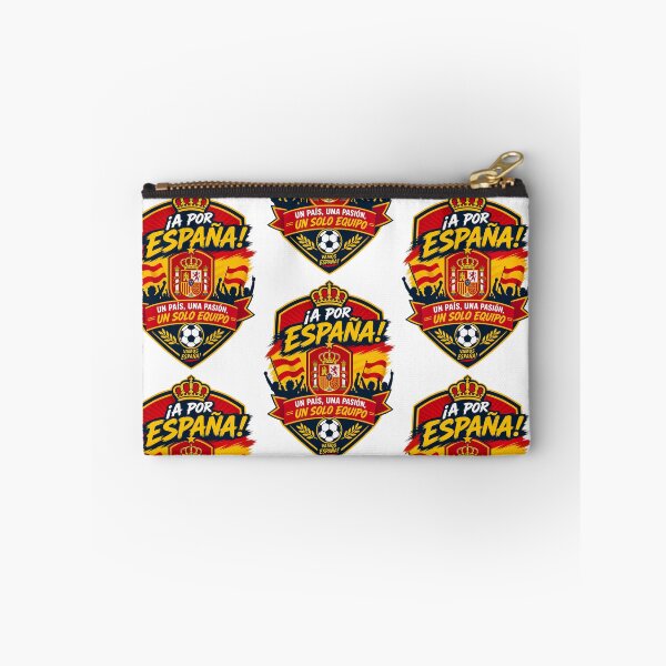 Item preview, Spain Football Fans Emblem — Red & Yellow Vector Badge Design designed and sold by Jandedan.