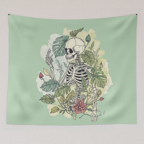 Item preview, Bones and botany designed and sold by uunaa.