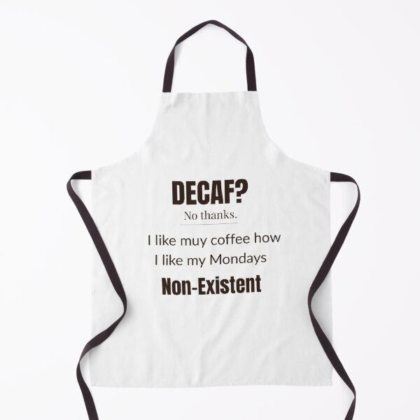 Item preview, Sarcastic Coffee Quote Gift — Decaf No Thanks Funny Coffee Tee designed and sold by AveniaOficial.