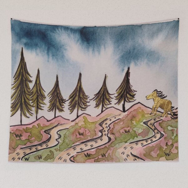 Item preview, Pine Trees designed and sold by LC Studio by LiliCondez.