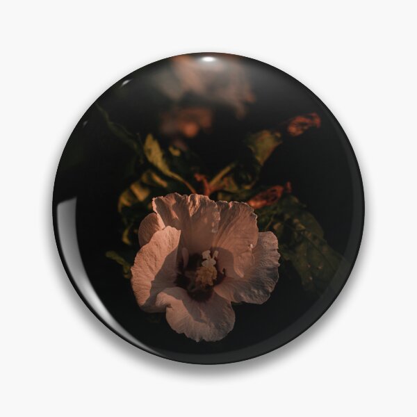 Item preview, Dark Moody Hibiscus Flower Botanical Art designed and sold by LacArtPhoto.