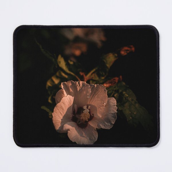 Item preview, Dark Moody Hibiscus Flower Botanical Art designed and sold by LacArtPhoto.