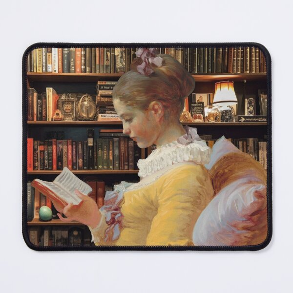 Item preview, So Many Books, So Little Time – Dark Academia Vintage Art Collage designed and sold by Zuo-Shop.