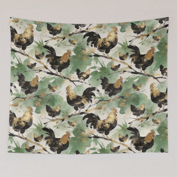 Item preview, Romantic Vintage Red Roses Garden  designed and sold by Thewissal.