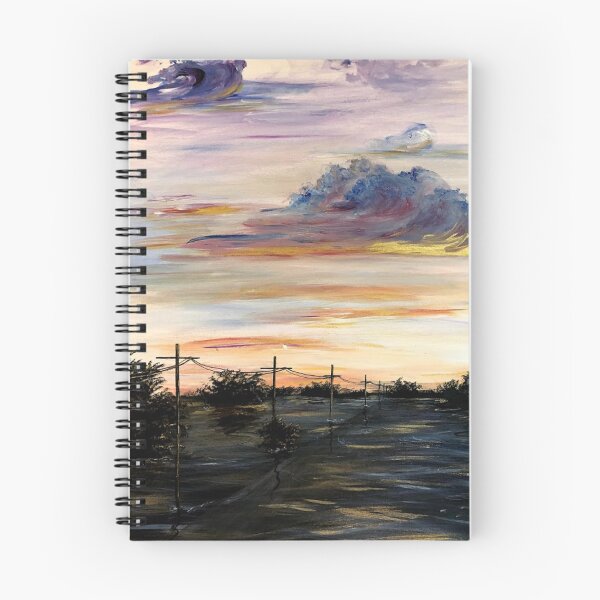 Item preview, Washed-out road, acrylic painting designed and sold by GiSilver.