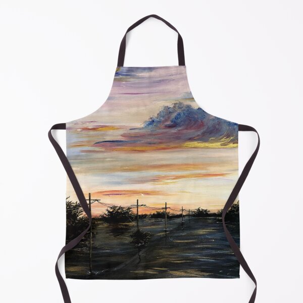 Item preview, Washed-out road, acrylic painting designed and sold by GiSilver.