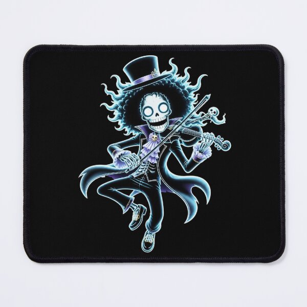 Item preview, Chibi Neon Soul Musician – Glowing Skeleton Anime Art designed and sold by GomuStyles.