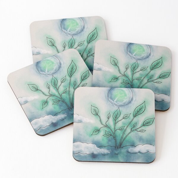 Item preview, Moonlight on Leaves designed and sold by LC Studio by LiliCondez.