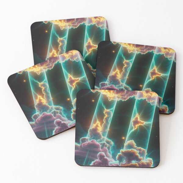 Item preview, Pillars of Creation Art — Vibrant Cosmic Nebula Print, Abstract Galaxy Space Art for Stargazers, Astronomy Lovers & Home Decor2 designed and sold by OandSDesigns23.