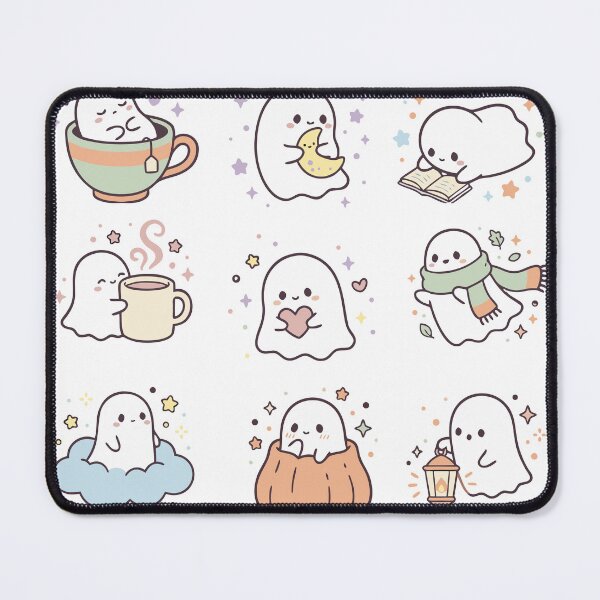 Item preview, Cute little ghost figures with cozy feeling  designed and sold by Zatch-Bell.
