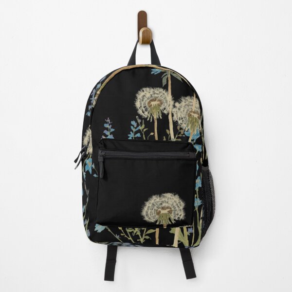 Item preview, Dandelion puff and blue flowers designed and sold by uunaa.