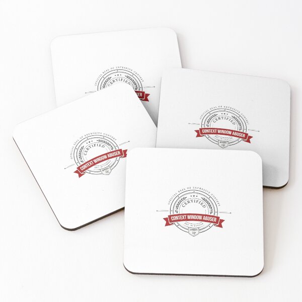 Item preview, Context Window Abuser Certified Seal designed and sold by Bianca Oltean.