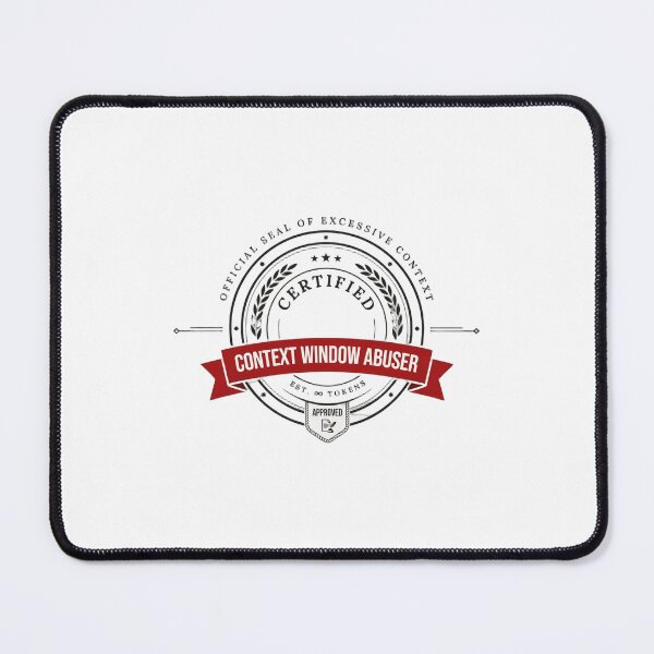 Item preview, Context Window Abuser Certified Seal designed and sold by Bianca Oltean.