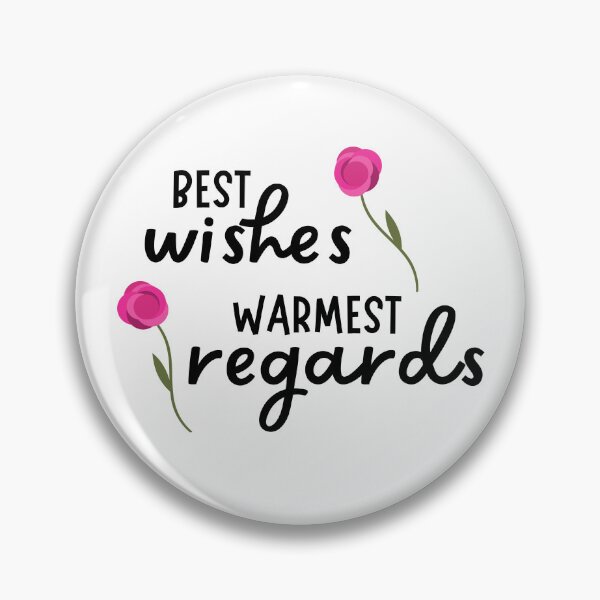 Item preview, Best Wishes, Warmest Regards designed and sold by Say Hey Kate.