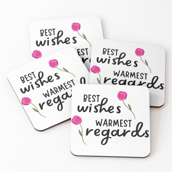Item preview, Best Wishes, Warmest Regards designed and sold by Say Hey Kate.