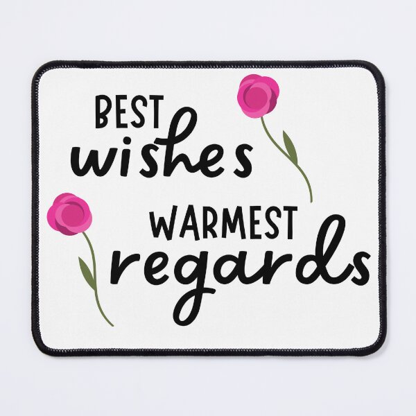 Item preview, Best Wishes, Warmest Regards designed and sold by Say Hey Kate.