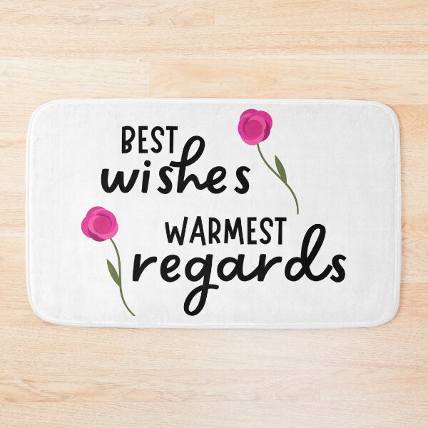 Item preview, Best Wishes, Warmest Regards designed and sold by Say Hey Kate.