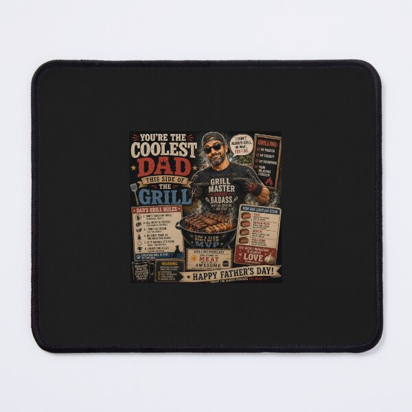 Item preview, Coolest Dad This Side of the Grill Master Funny Father's Day designed and sold by MimisCornerCo.