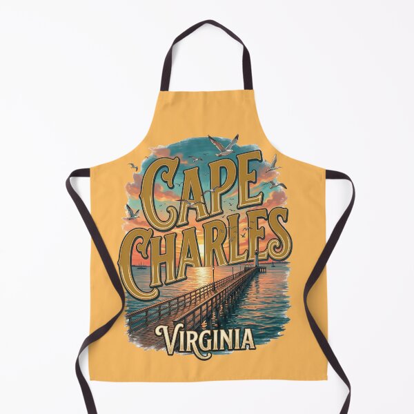 Item preview, Cape Charles Virginia Sunset Pier Coastal Escape designed and sold by MythicCotton.