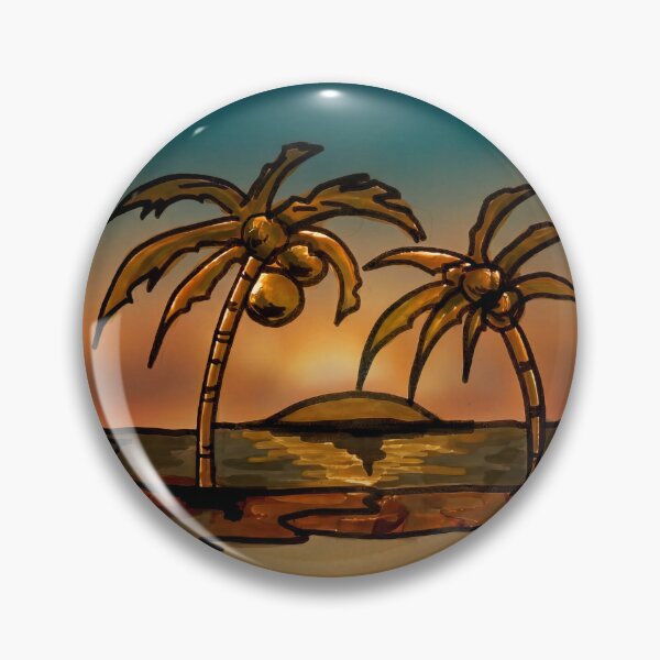 Item preview, Golden Coconut Tree designed and sold by LC Studio by LiliCondez.