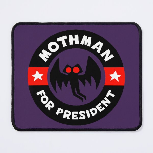 Item preview, MOTHMAN FOR PRESIDENT Badge designed and sold by inb4.