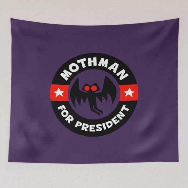 Item preview, MOTHMAN FOR PRESIDENT Badge designed and sold by inb4.