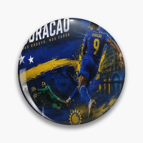 Item preview, TEAM CURACAO III | CURACAO SOCCER ART designed and sold by internlvisions.