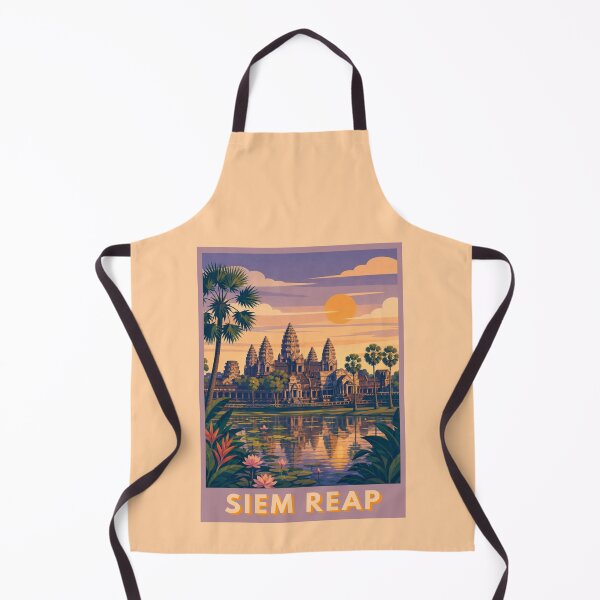 Item preview, Siem Reap Cambodia Travel Poster designed and sold by MatthewHeights.