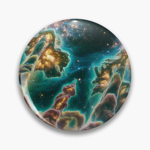 Item preview, Pillars of Creation Art — Vibrant Cosmic Nebula Print, Abstract Galaxy Space Art for Stargazers, Astronomy Lovers & Home Decor3 designed and sold by OandSDesigns23.