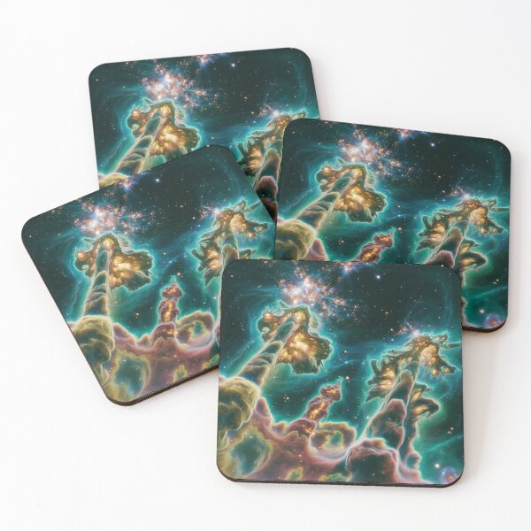 Item preview, Pillars of Creation Art — Vibrant Cosmic Nebula Print, Abstract Galaxy Space Art for Stargazers, Astronomy Lovers & Home Decor3 designed and sold by OandSDesigns23.