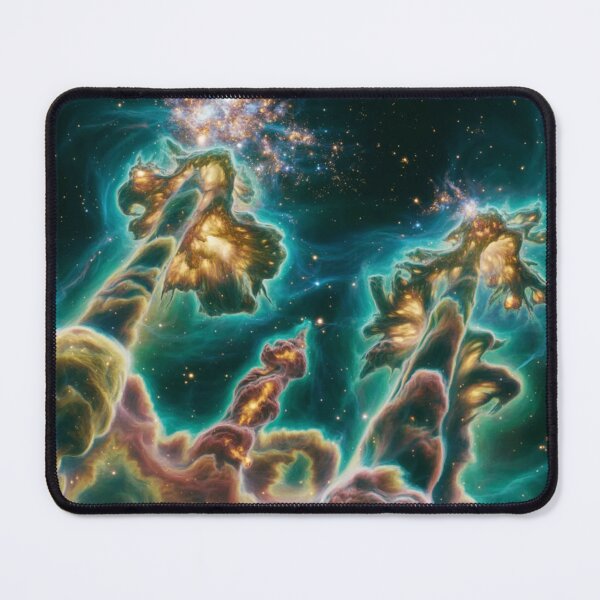 Item preview, Pillars of Creation Art — Vibrant Cosmic Nebula Print, Abstract Galaxy Space Art for Stargazers, Astronomy Lovers & Home Decor3 designed and sold by OandSDesigns23.