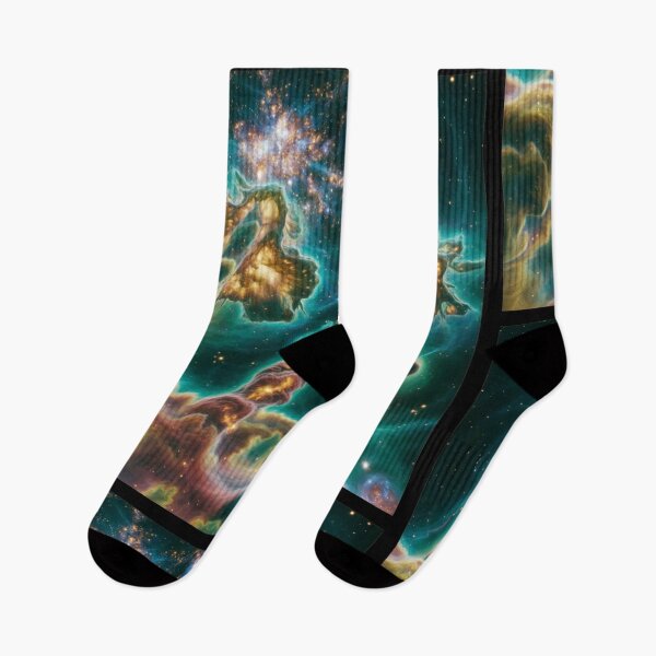 Item preview, Pillars of Creation Art — Vibrant Cosmic Nebula Print, Abstract Galaxy Space Art for Stargazers, Astronomy Lovers & Home Decor3 designed and sold by OandSDesigns23.