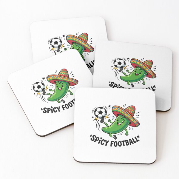 Item preview, Spicy Football Mexico Fan Jalapeño Sombrero Sticker designed and sold by Mr-wow.