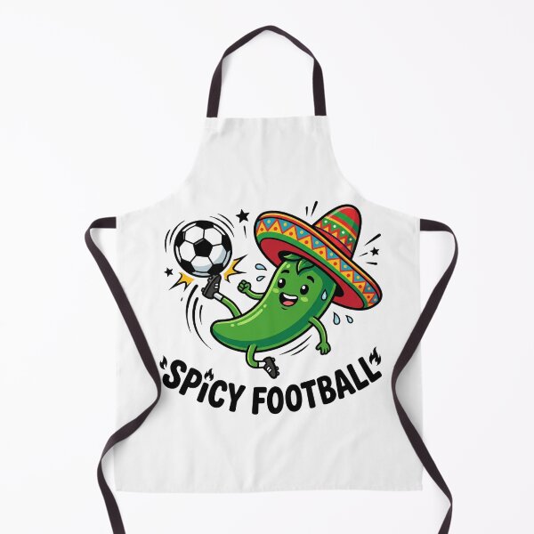 Item preview, Spicy Football Mexico Fan Jalapeño Sombrero Sticker designed and sold by Mr-wow.