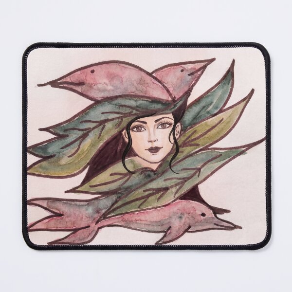 Item preview, Rose Dolphins designed and sold by LC Studio by LiliCondez.