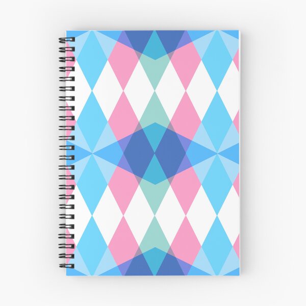 Item preview, Pastel Harlequin Diamond Geometric Pattern designed and sold by daphsam.