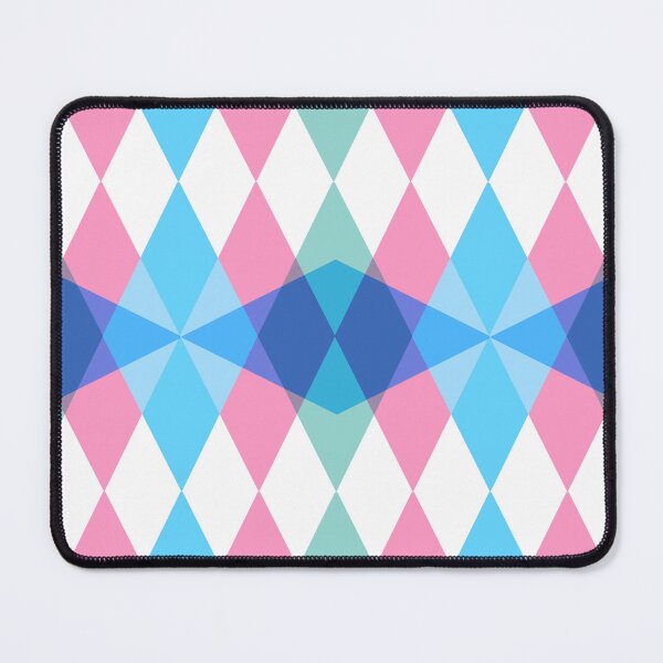 Item preview, Pastel Harlequin Diamond Geometric Pattern designed and sold by daphsam.