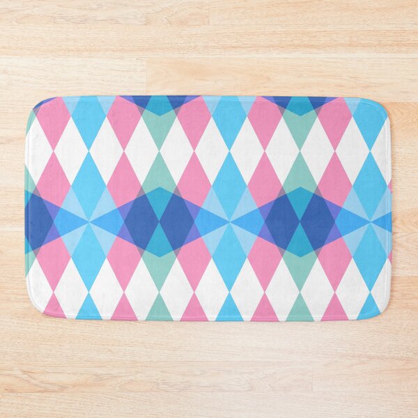 Item preview, Pastel Harlequin Diamond Geometric Pattern designed and sold by daphsam.