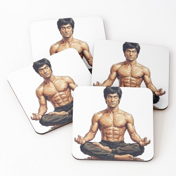 Item preview, Inspired Meditation Warrior Vintage Martial Arts Design designed and sold by UI Expert.