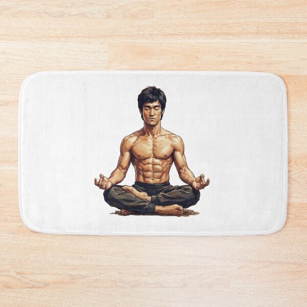 Item preview, Inspired Meditation Warrior Vintage Martial Arts Design designed and sold by UI Expert.