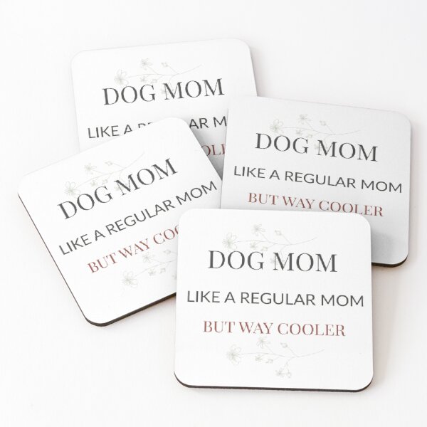 Item preview, Dog Mom Gift Floral — Like a Regular Mom But Cooler Botanical Design designed and sold by AveniaOficial.