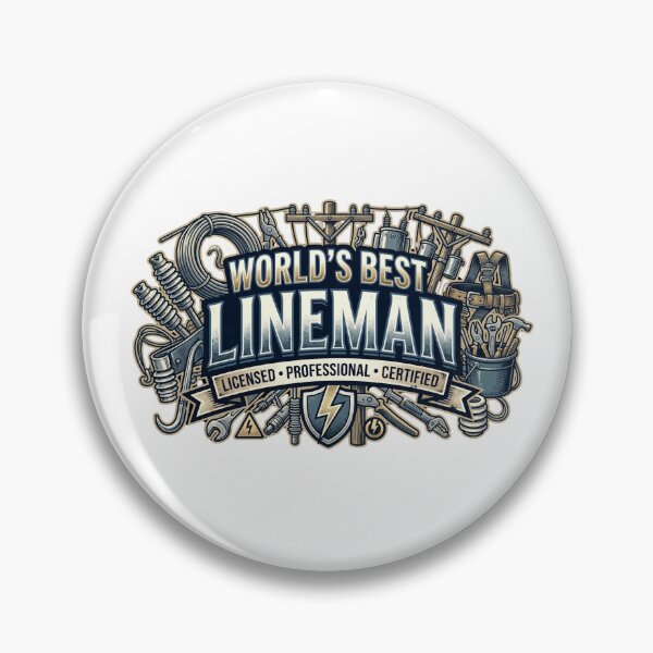 Item preview, Lineman Utility Worker Power Grid Professional designed and sold by CdnVeteranGraphics .