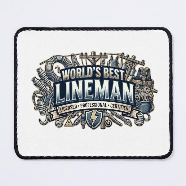 Item preview, Lineman Utility Worker Power Grid Professional designed and sold by CdnVeteranGraphics .