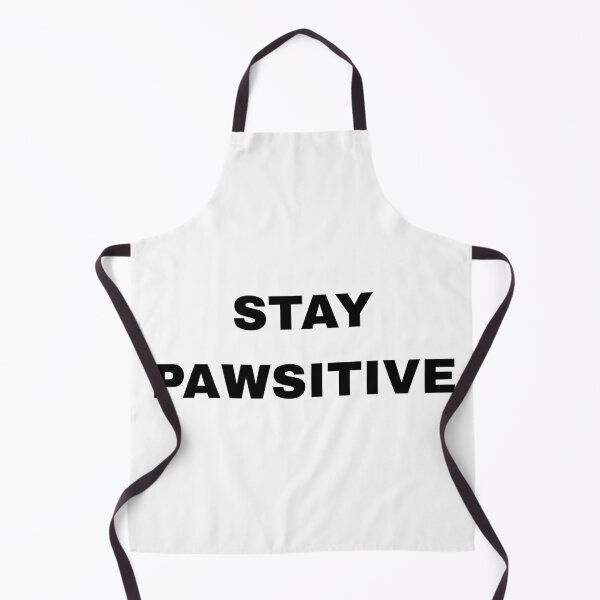 Item preview, Stay Pawsitive Cat Lover Design designed and sold by ModernMoodCo.