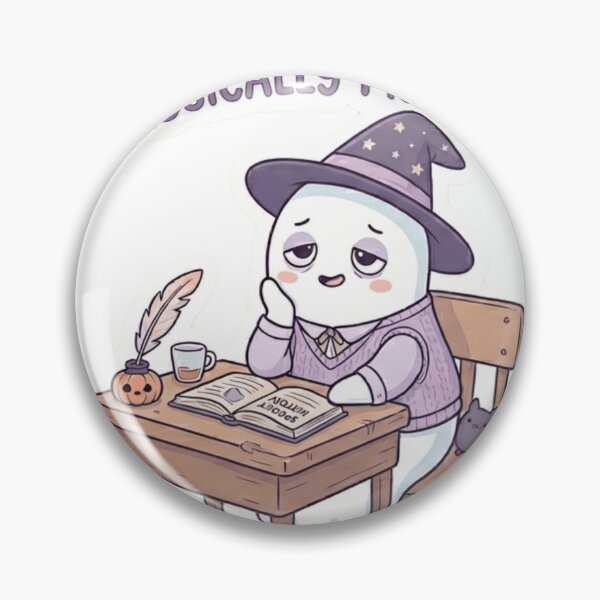 Item preview, Mentally Absent Physically Present Sticker designed and sold by CutePlix.